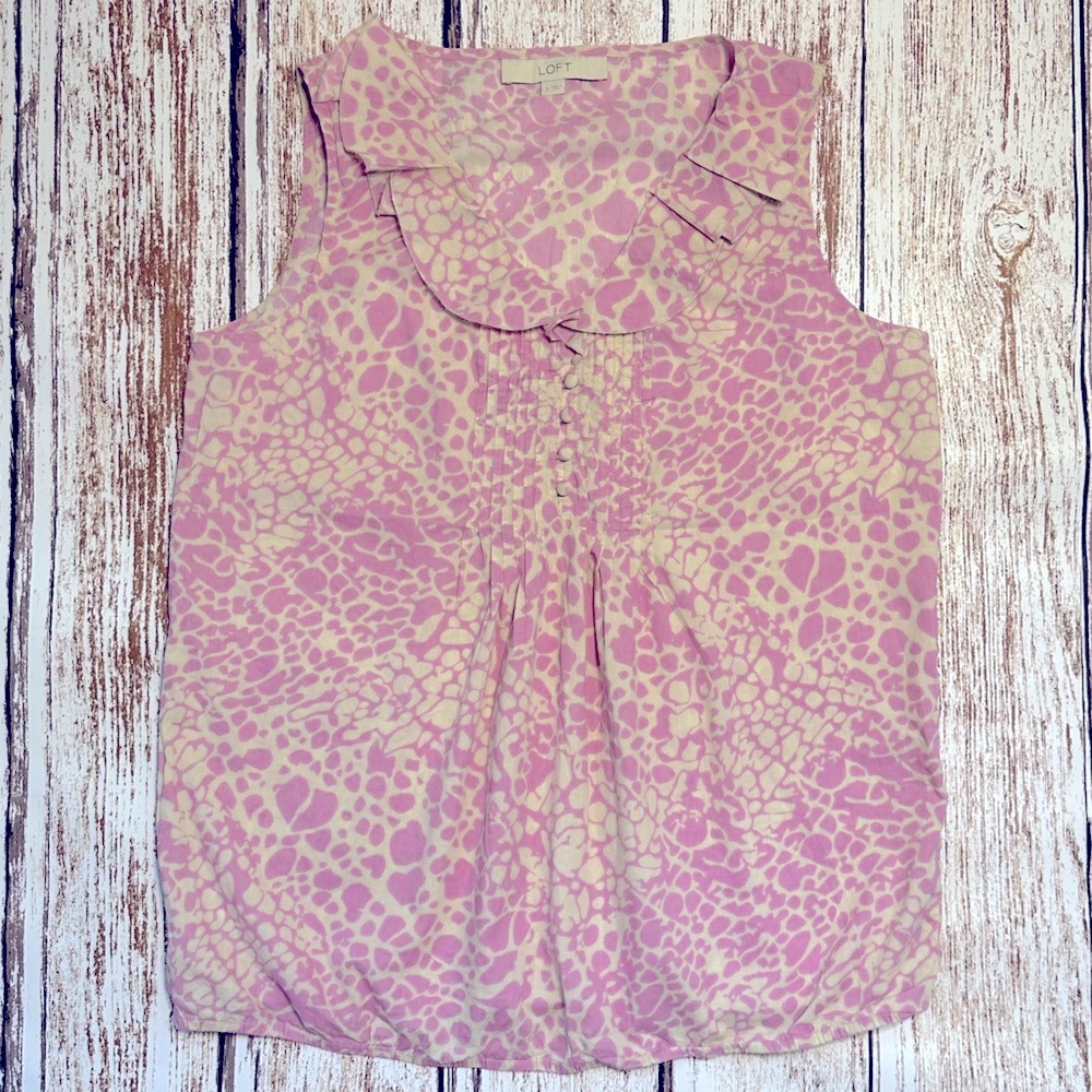ANN TAYLOR LOFT summer top